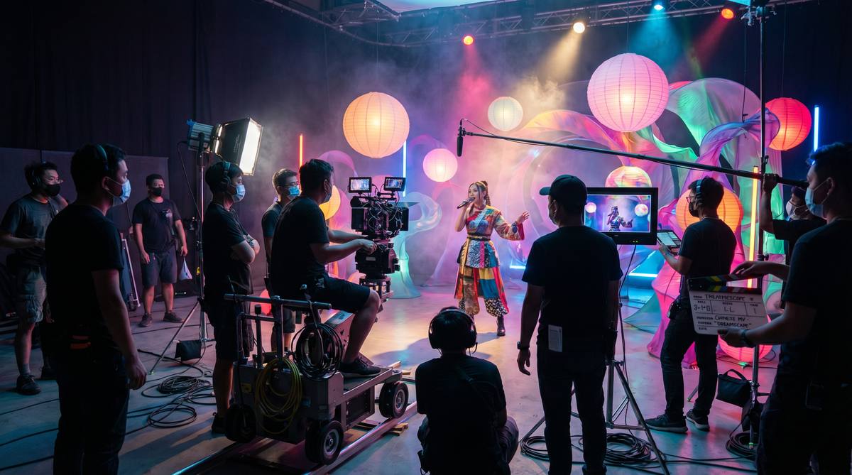 国产MV拍摄视频